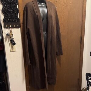 Guess Chocolate Brown Cape Coat